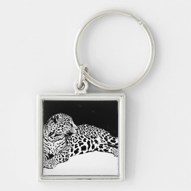 Leopard Keychain (Front)