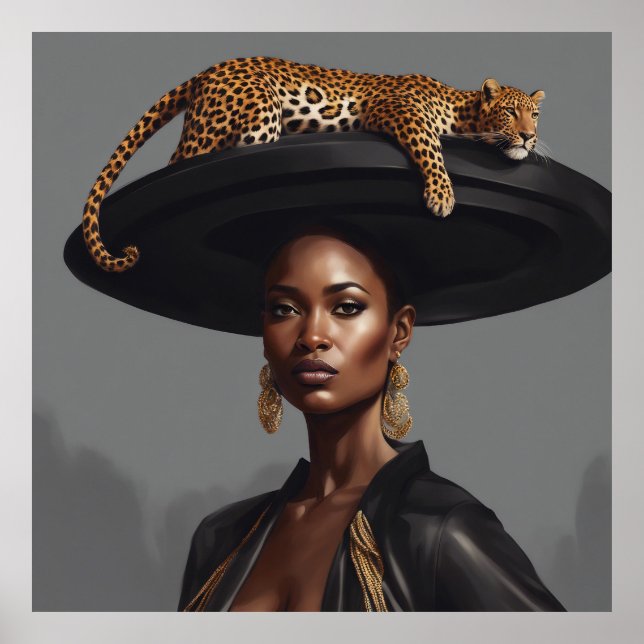 *Leopard Lady- Poster (Front)