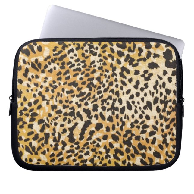 Leopard Laptop Sleeve (Front)