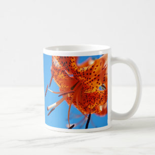 Leopard lily coffee mug