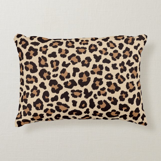 Leopard Love Accent Pillow (Front)