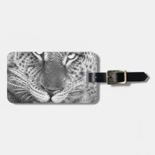 Leopard Luggage Tag