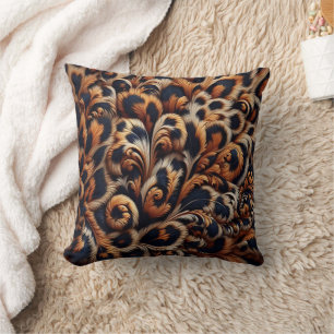 Leopard Luxe: Transform Your Bedroom with a  Throw Pillow
