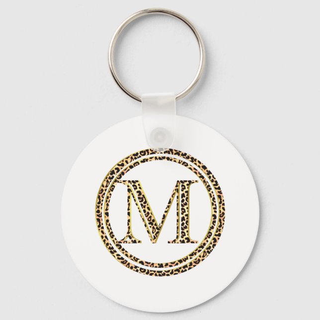 Leopard M Keychain (Front)
