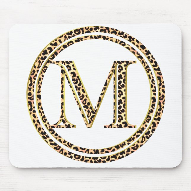 Leopard M Mouse Pad (Front)
