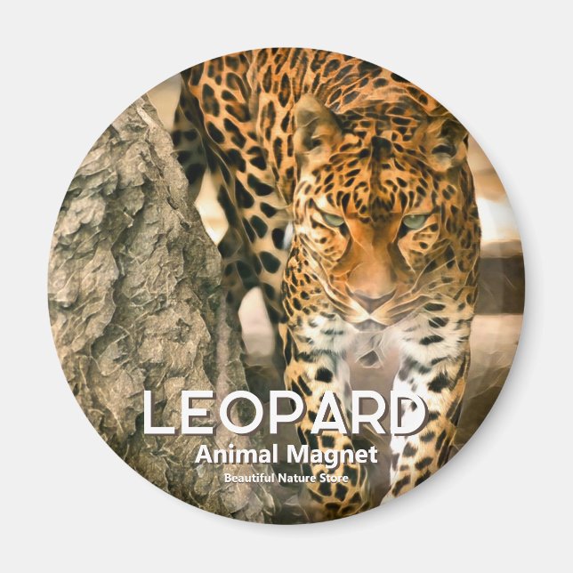 Leopard Magnet (Front)