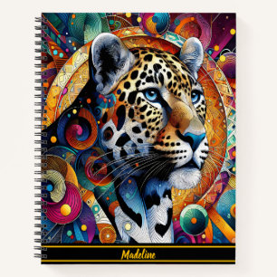 Leopard Majesty: Bold Jungle Vibes Notebook