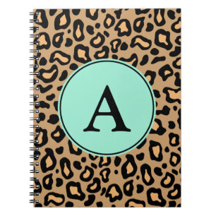 Leopard Monogram Notebook