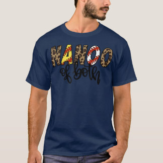 Leopard Nanoo Of Both Baseball Softball Grandma Mo T-Shirt