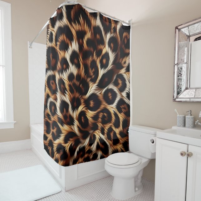 Leopard Nights: Bold Elegance for Sleep (In Situ)