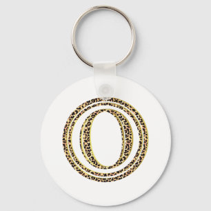 Leopard O Keychain