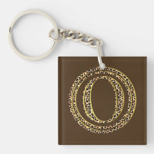 Leopard O Keychain