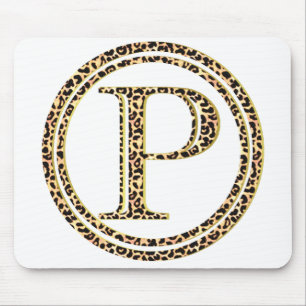 Leopard P Mouse Pad
