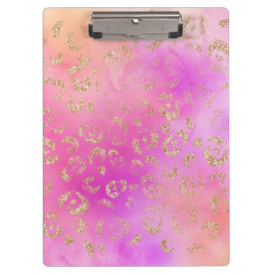 Leopard Paint Series Design 11  Clipboard