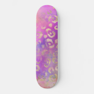Leopard Paint Series Design 11  Skateboard