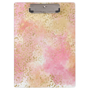 Leopard Paint Series Design 13 Clipboard