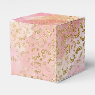 Leopard Paint Series Design 13 Favor Box