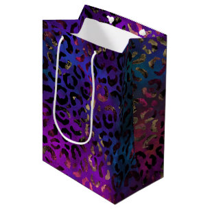 Leopard Paint Series Design 16   Medium Gift Bag