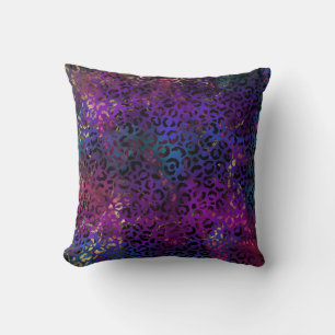 Leopard Paint Series Design 16  Throw Pillow