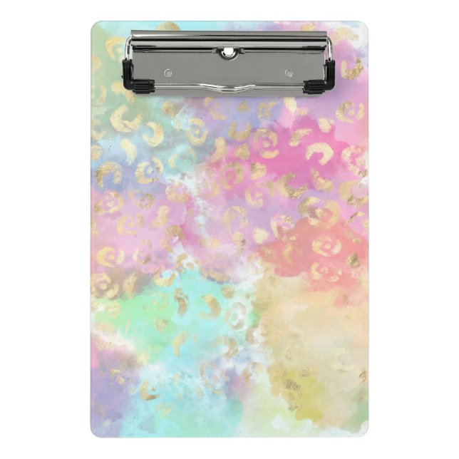 Leopard Paint Series Design 2 Mini Clipboard (Front)