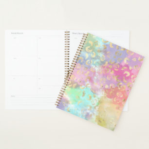 Leopard Paint Series Design 2 Planner