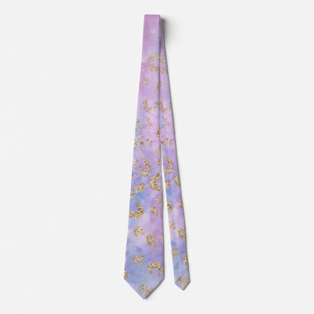 Leopard Paint Series Design 3 Tie (Front)