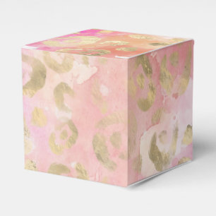 Leopard Paint Series Design 5 Favor Box