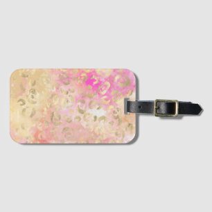 Leopard Paint Series Design 5   Luggage Tag