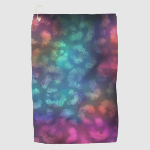 Leopard Paint Series Design 6 Golf Towel