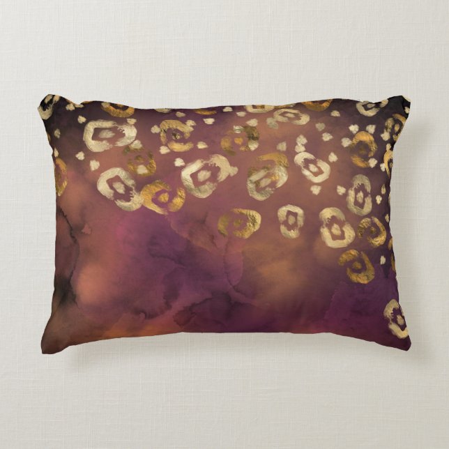 Leopard Paint Series Design 7  Accent Pillow (Front)