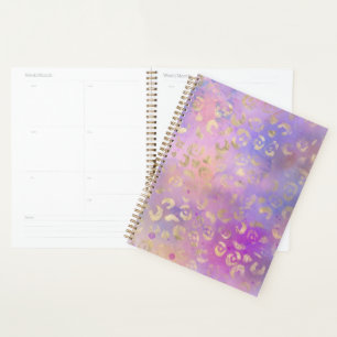 Leopard Paint Series Design 8  Planner