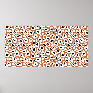 Leopard pattern, african animal print design