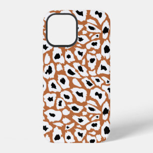 Leopard pattern, african animal print design iPhone 12 case