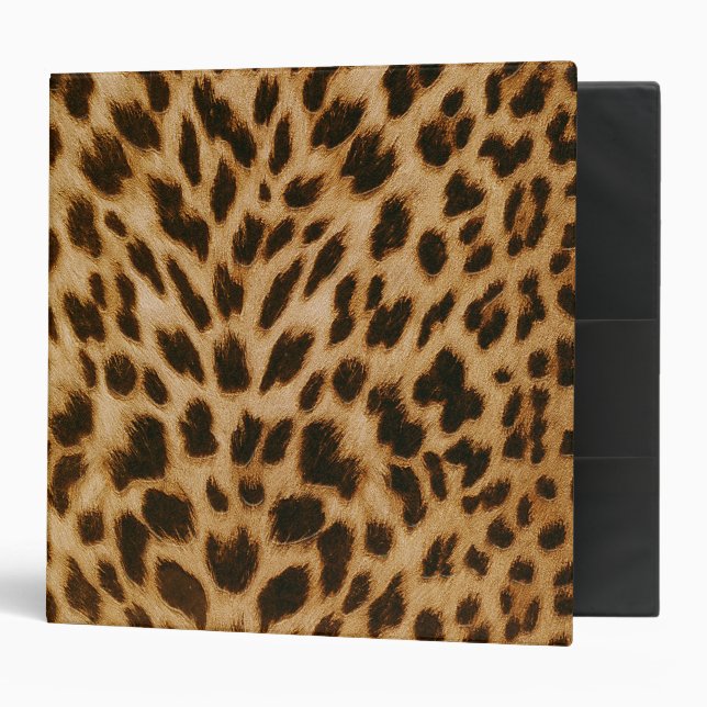 Leopard Pattern Binder (Front/Inside)