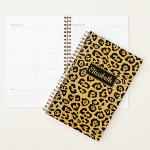 Leopard Pattern Custom Planner