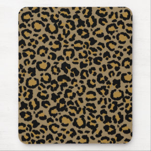 Leopard Pattern in Natural  2 Mouse Pad