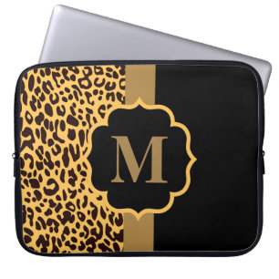 Leopard Pattern Laptop Sleeve