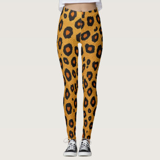 Leopard pattern leggings