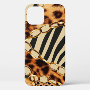 Leopard Pattern, Leopard Print, Animal print, iPhone 12 Case