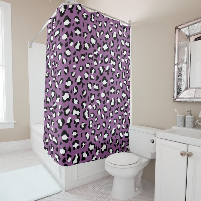 Leopard Pattern, Leopard Spots, Purple Leopard (In Situ)