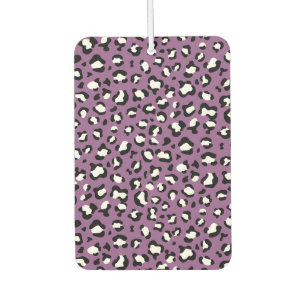 Leopard Pattern, Leopard Spots, Purple Leopard Air Freshener