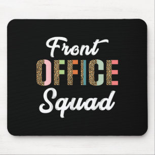 Leopard Pattern School Secretary Admin Front Offic Mouse Pad
