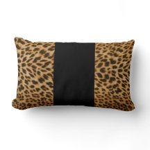Leopard Pattern Throw Pillow