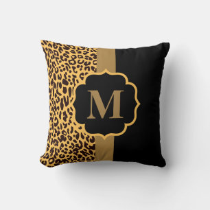 Leopard Pattern Throw Pillow
