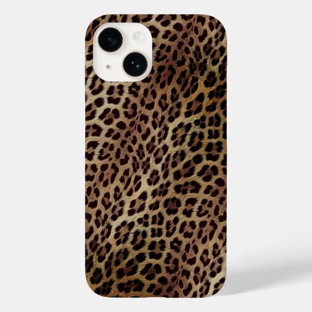 Leopard pattern, tiger, leopard skin, fashionable, Case-Mate iPhone case (Back)