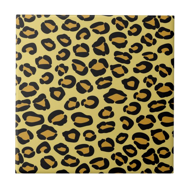 Leopard Pattern Tile (Front)