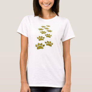 Leopard Paw Print T-Shirt