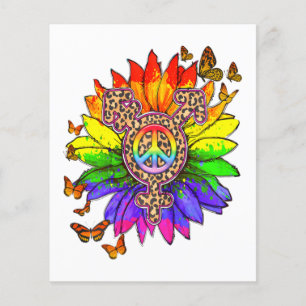 Leopard Pe Sign LGBT Pride Month Flyer