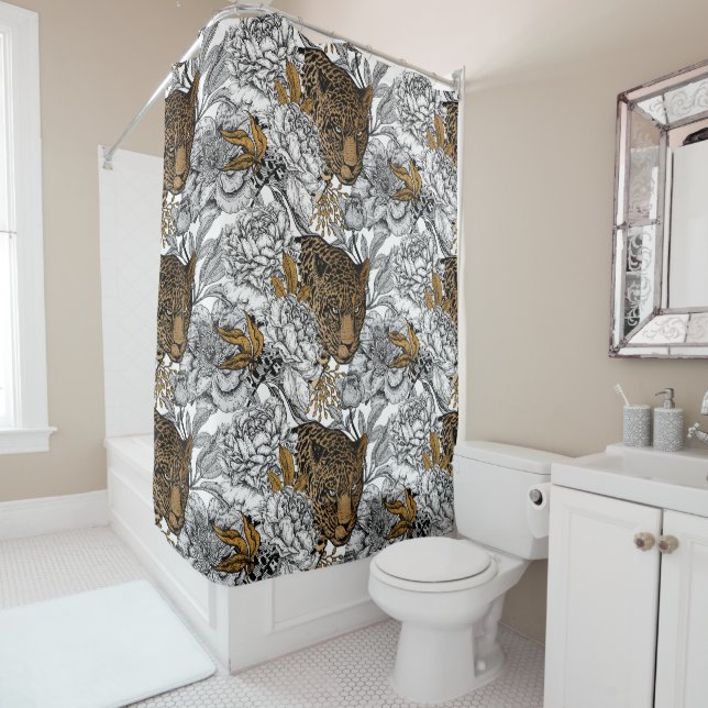 Leopard & Peonies Pattern (In Situ)