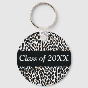 Leopard Personalized Class Of Keychain